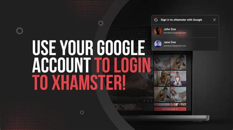 xhamster login|Use Your Google Account To Login to xHamster!.